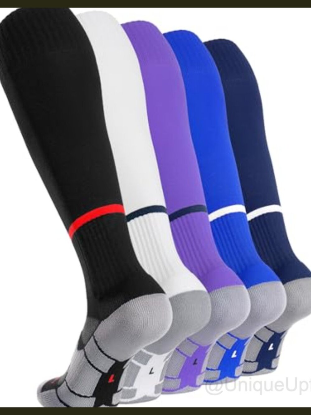 Knee High Soccer Socks Youth Team Sport Socks Unisex
